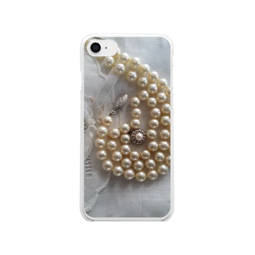 pearlⅩⅥ Clear Smartphone Case
