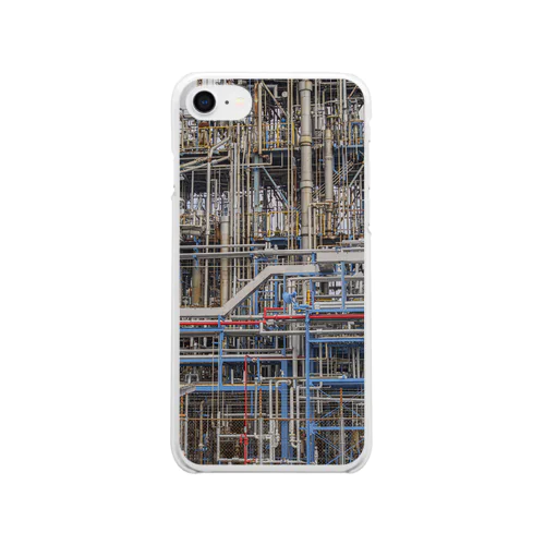配管スマホケース Clear Smartphone Case