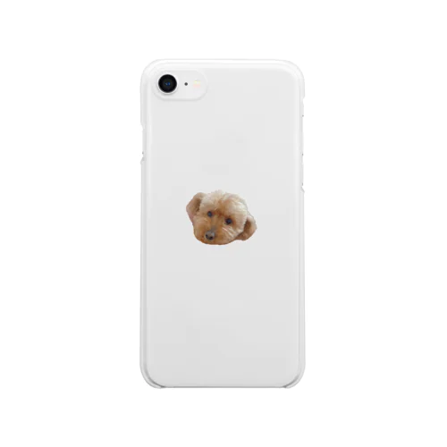 犬のスマホケース Clear Smartphone Case