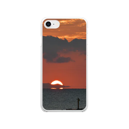日の出 Clear Smartphone Case