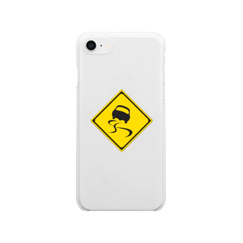 すべりやすい Clear Smartphone Case