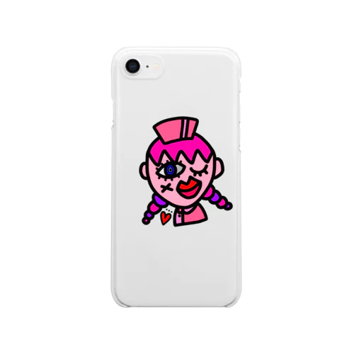 crazy  nurse ！ Clear Smartphone Case