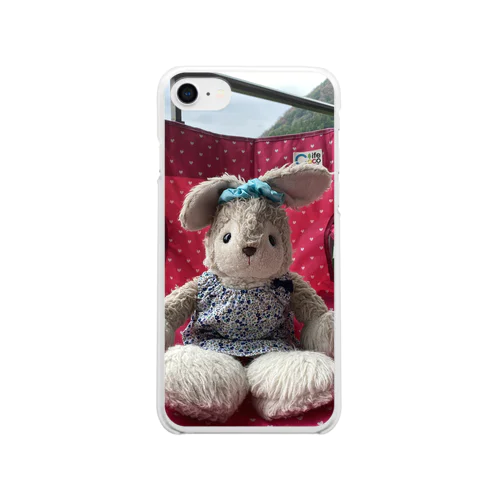 ウナ（昭和レトロあしながうさぎ） Clear Smartphone Case