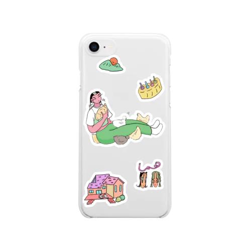 Australian Mix Clear Smartphone Case