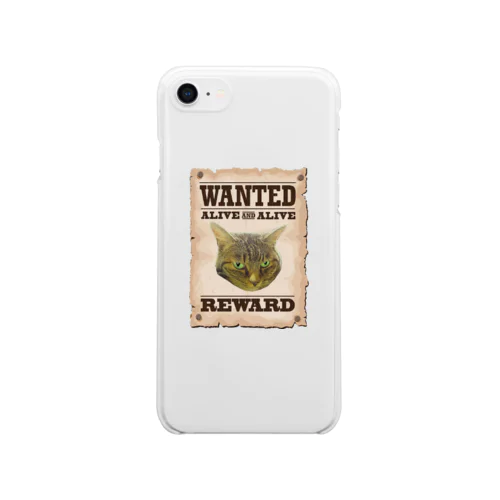 WANTED fuu! Clear Smartphone Case