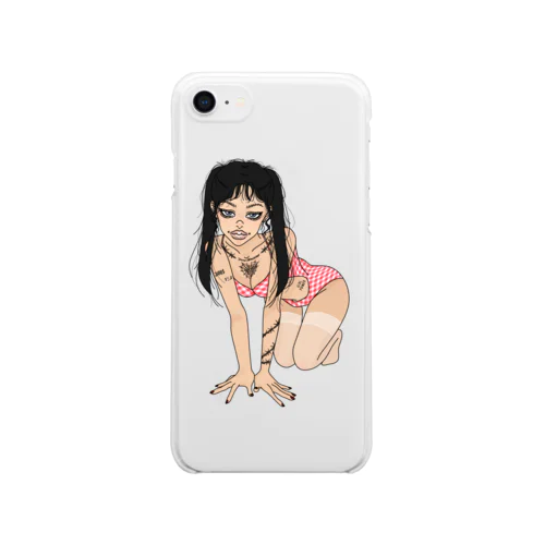 GIRL POWER Clear Smartphone Case
