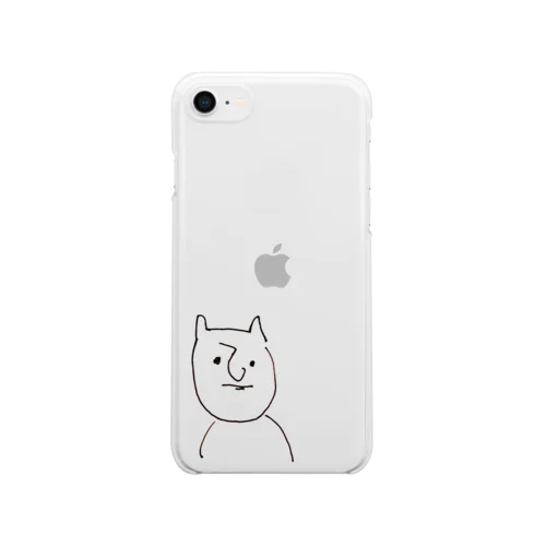 ニャムスという存在． Clear Smartphone Case