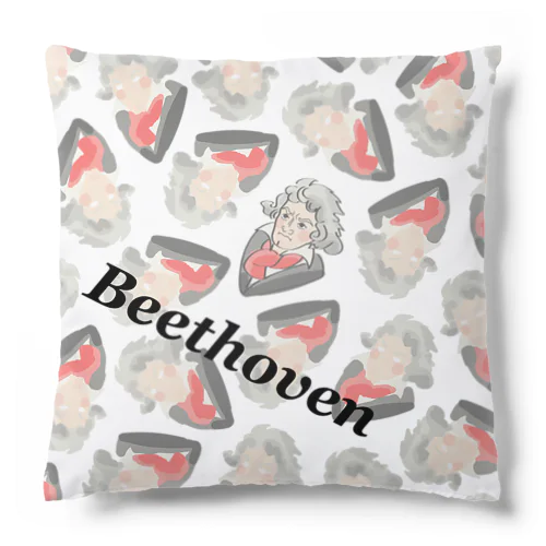 Beethoven（柄） Cushion