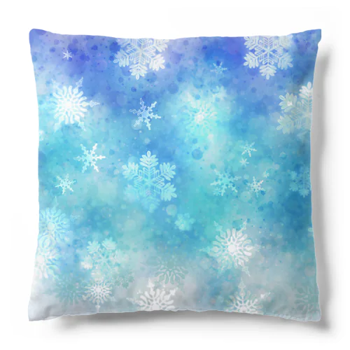 雪の結晶18 Cushion