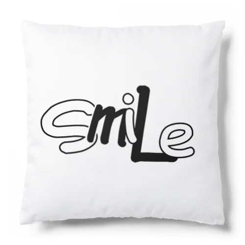 smile-白黒バージョン- Cushion
