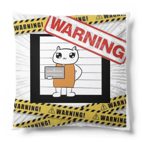恋愛暴走中！社畜猫グッズ Cushion