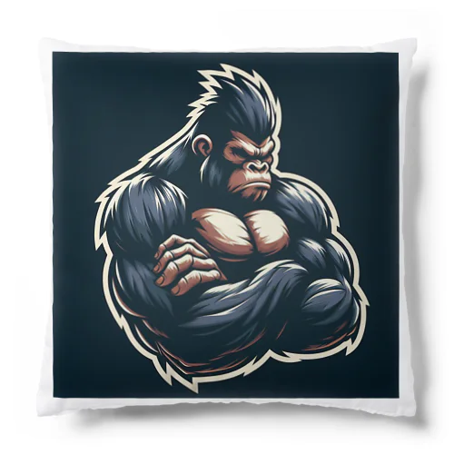 考えるゴリラ Cushion