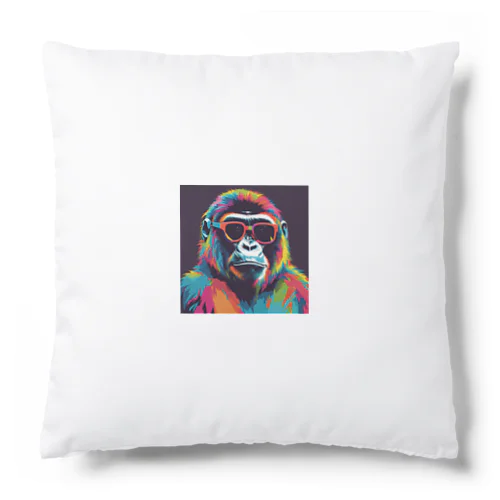 イケメンカラフルゴリラくん Cushion