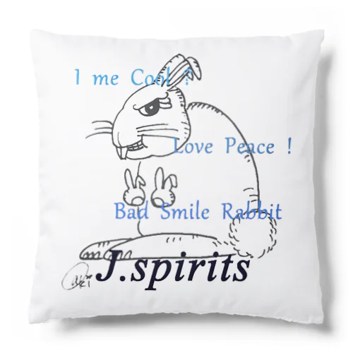 バッドスマイルラビット１号 Cushion
