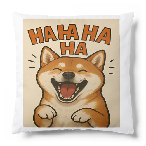 HAHAHAわんこ Cushion