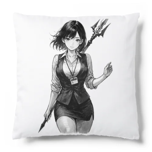 OL×武器（短槍）-墨のしらべ- Cushion