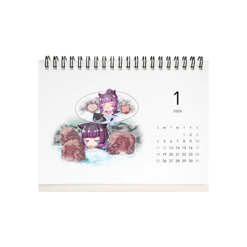 ちびpPeにゃん’ｓ Desk Calendar