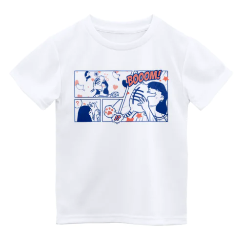 【フラハグ】４コマ漫画（キッズ・ベビー） Dry T-Shirt