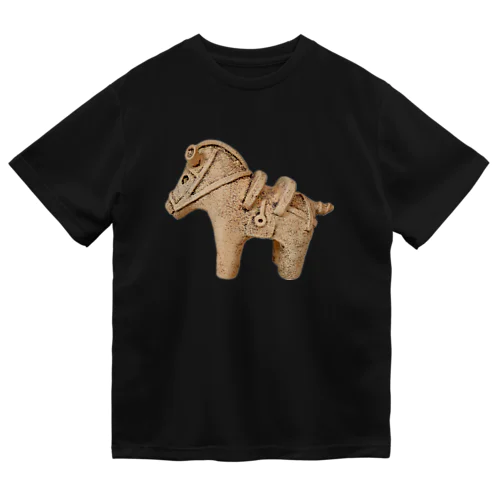 馬型はにわちゃん Dry T-Shirt