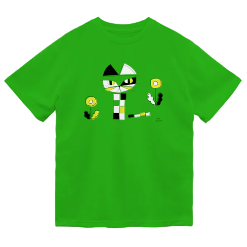 クレーな猫-2 Dry T-Shirt