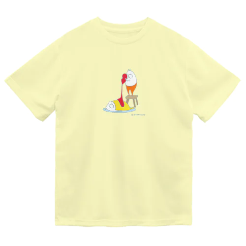 ねこタイツとオムライスごっこ Dry T-Shirt