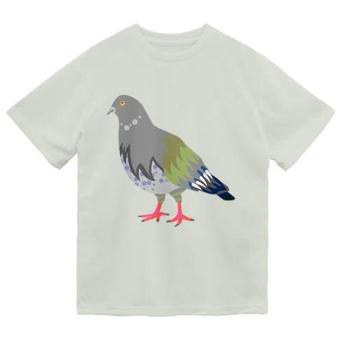 ハトをおそばに Dry T-Shirt