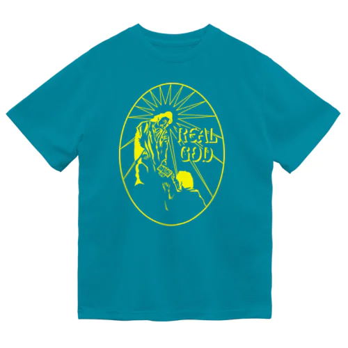 Real God1 h.t.(黄色) Dry T-Shirt