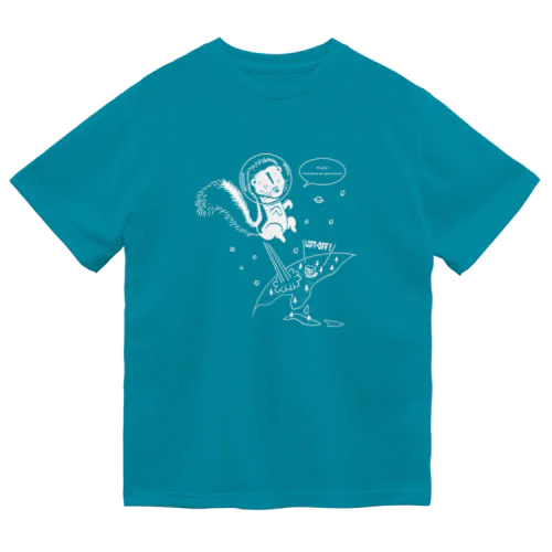 宇宙飛行士スカンクくん Dry T-Shirt