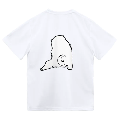 長沢芦雪の「あの犬」※後ろ姿アリ！ Dry T-Shirt