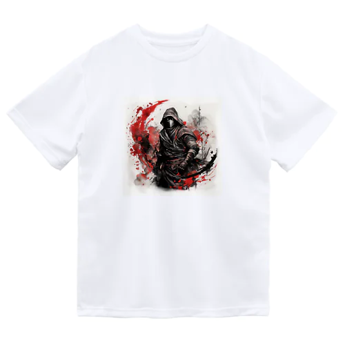 フードを被った忍者 Dry T-Shirt