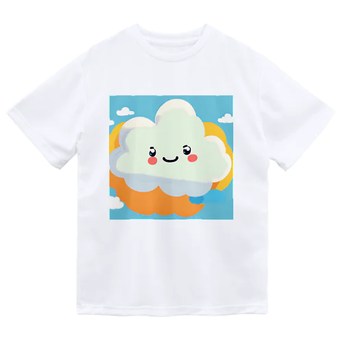 可愛い雲 Dry T-Shirt