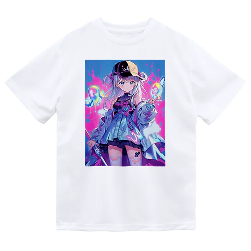 ストリートアイスレインボーガール Dry T-Shirt