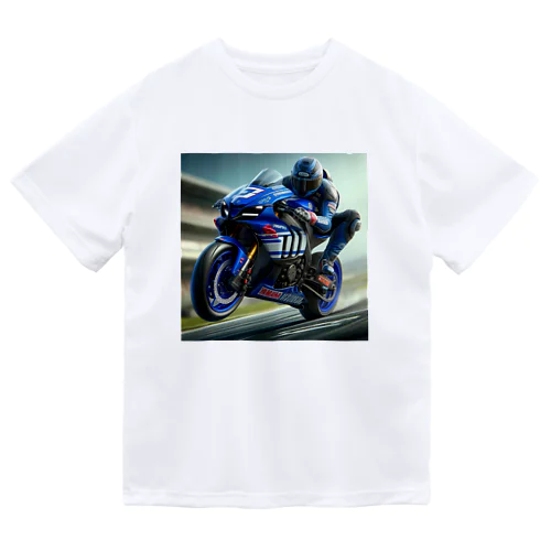 ロードレース モーターサイクル アクション Dry T-Shirt