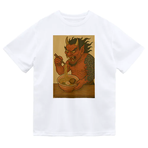 赤鬼 ラーメン 妖怪 Dry T-Shirt