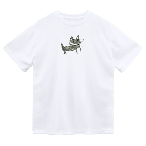ボーダーコリーがいっぴき Dry T-Shirt