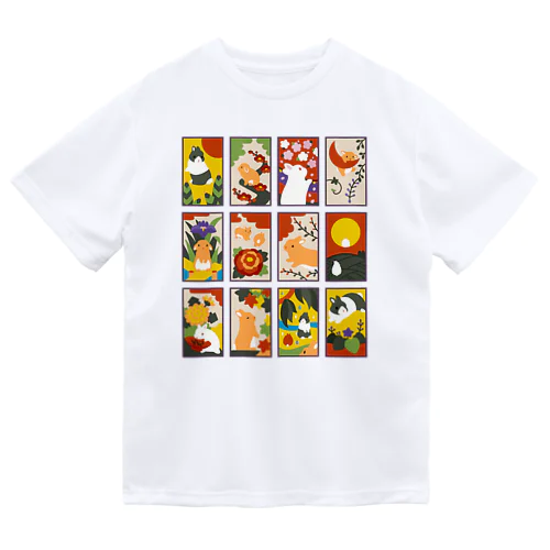 兎花札 Dry T-Shirt