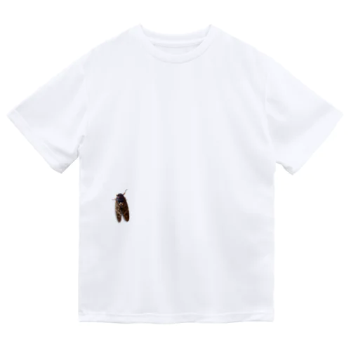 あ！虫止まってる！（アブラゼミ） Dry T-Shirt