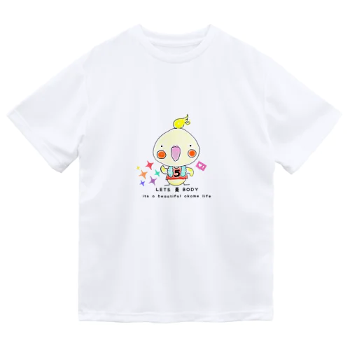 LETS 美 BODY オカメインコ❤ Dry T-Shirt