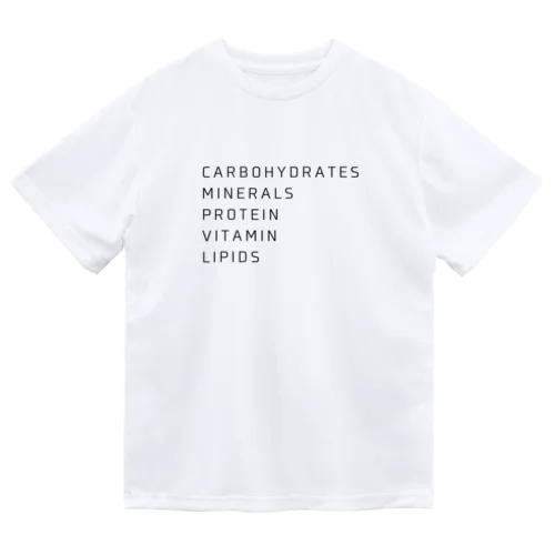 五大栄養素 Dry T-Shirt
