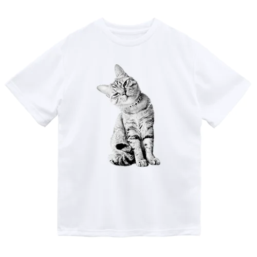 モノクロニャンコ Dry T-Shirt