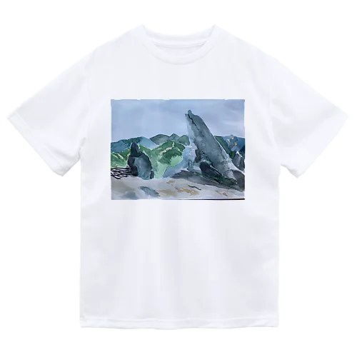 燕岳のイルカくん Dry T-Shirt