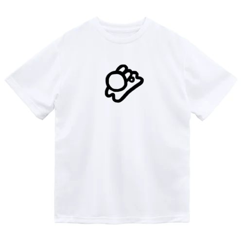 アノニマスうさぎ黒 Dry T-Shirt