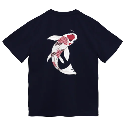 錦鯉seigaiha Dry T-Shirt