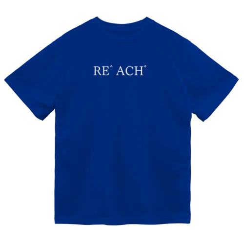 REﾞACHﾞ(小) 白文字 Dry T-Shirt
