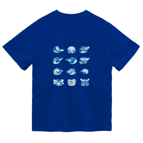 水彩風ペンギン Dry T-Shirt