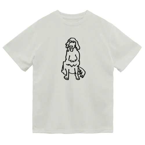ふざけた顔した犬 Dry T-Shirt