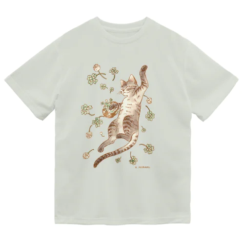 幸運招き猫 Dry T-Shirt