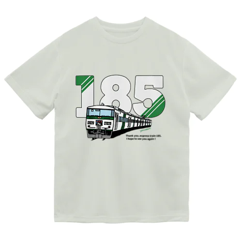 鉄道：「踊り子」185系デザイン（淡色用） Dry T-Shirt