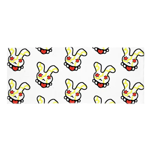 うさピエロ白 Face Towel