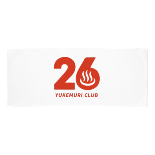 26 YUKEMURI CLUB Face Towel
